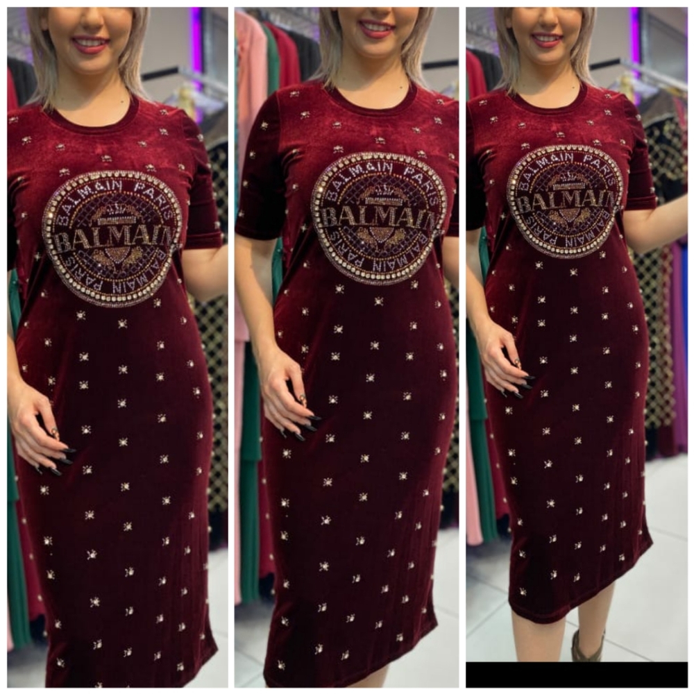 Burgundy beautiful  Dress